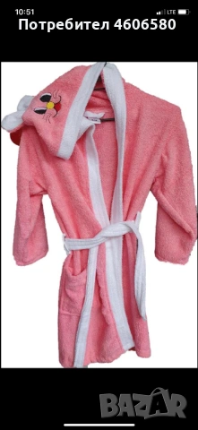 👶✨ Детски памучни халати (2–12 г.) ✨, снимка 3 - Хавлии и халати - 53983512