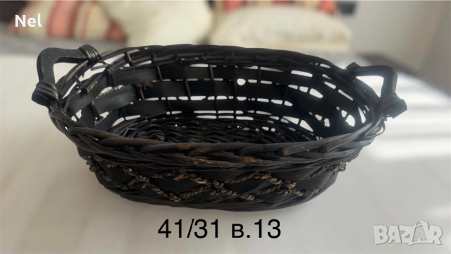 Плетени кошници и панери 7-12€, снимка 5 - Декорация за дома - 54229082