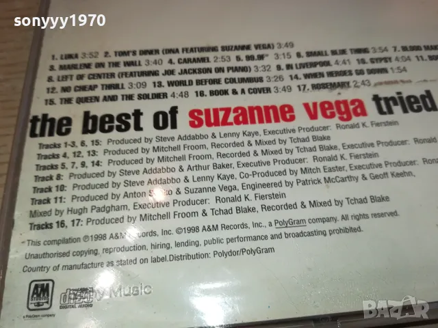 SUZANNE VEGA CD-ВНОС SWISS 2411241158, снимка 9 - CD дискове - 48085827