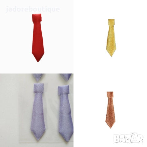 Самозалепващ декоративен елемент Вратовръзка - различни цветове 