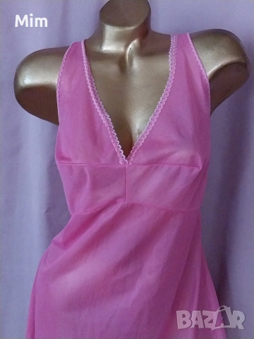 L/XL Ретро розов комбинезон / нощница/, снимка 2 - Нощници - 53529906