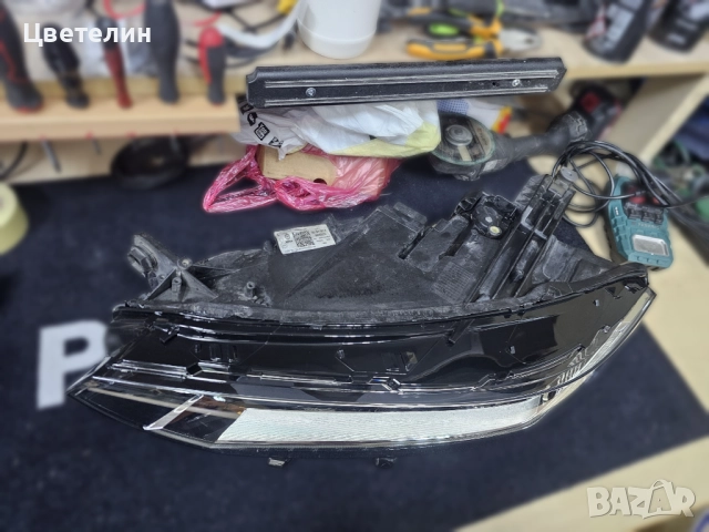Ляв фар за VW Passat B8 lqv far пасат б8, снимка 7 - Части - 52945195