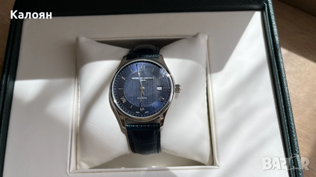 Frederique Constant Classics Index Automatic Blue FC-303MN5B6 Часовник, снимка 6 - Мъжки - 52878640