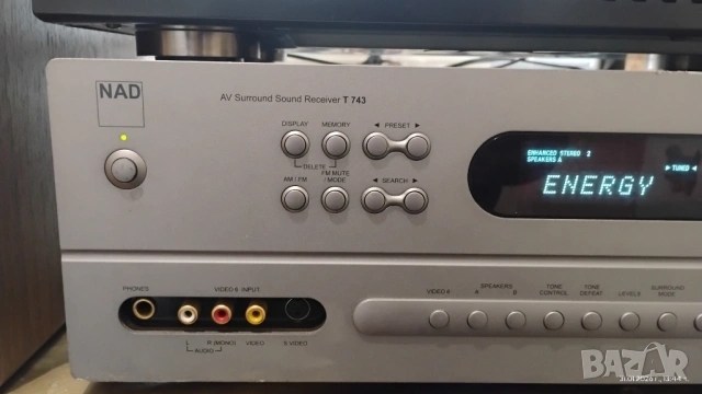 NAD - T743, снимка 3 - Ресийвъри, усилватели, смесителни пултове - 53302683