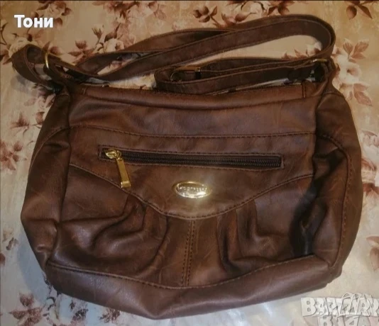 BAC STREET Нова Дамска Чанта Изцяло от Естествена Кожа, снимка 3 - Чанти - 51252426