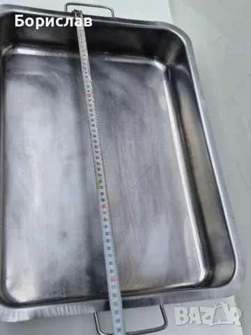 Хромирана, неръждаема тава, снимка 3 - Съдове за готвене - 49909339