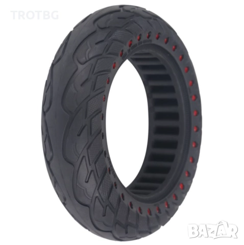 Плътна гума 60/70-6.5 (10x2.5) инча за Ninebot Max G30, Xiaomi Mi4 Pro 2nd Gen и Zero 10 / 10X