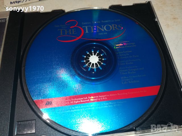 THE 3 TENORS CD 1405241054, снимка 11 - CD дискове - 45725742