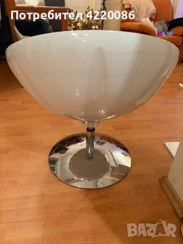 Въртящ се фотьойл Space Age, снимка 4 - Дивани и мека мебел - 54222934