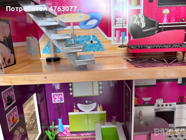 Къща и кола за Барби кукли, снимка 11 - Кукли - 54180325