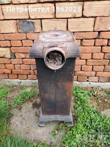 Печка на дърва ПАРТАМЪ 1936 година, снимка 10 - Антикварни и старинни предмети - 52616000