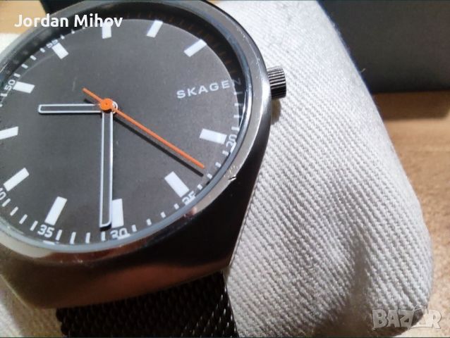 Мъжки стилен титаниев Часовник  Skagen SKW 6387, снимка 3 - Мъжки - 46600724