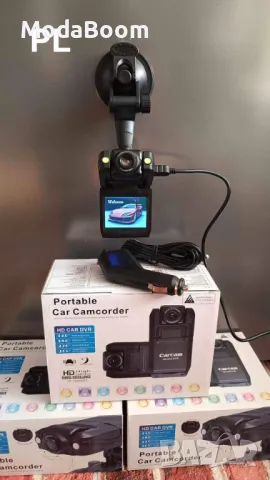 Видеорегистратор FullHD CAR DVR Carcam нощно виждане, снимка 3 - Комплекти за видеонаблюдение - 48044112