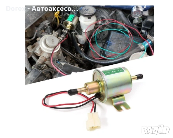 12V Електрическа външна горивоподкачваща помпа за ниско налягане, снимка 6 - Аксесоари и консумативи - 53617872