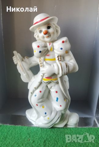 Порцеланова фигура статуетка Клоун, снимка 1 - Колекции - 45583684