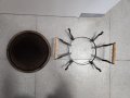 Глинен сач, 32 см, с метална стойка, снимка 4