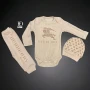 бебешки комплект moschino burberry , снимка 4