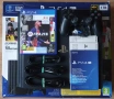 PS4 PRO 1TB Playstation 4 ПРО Плейстейшън конзола с диск FIFA джойстик, снимка 1