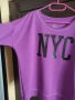 лилава спортна блуза NYC, снимка 3