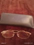 Диоптрични очила с позлата и кожен калъф много красиви добро състояние 50508, снимка 8
