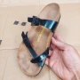  чехли / сандали Birkenstock Mayari от естествена кожа, черни, снимка 14