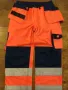 Engel Safety trousers with hanging tool pockets - мъжки работен панталон S, снимка 6