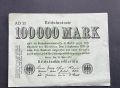 Германия. 100000 марки. 1923 година, снимка 1