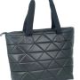 Дамска капитонирана чанта от еко кожа- супер удобна подходяща за ежедневието., снимка 2