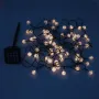 60 соларни LED светлини бели топки със сензор за светлина 2 режима 5.9m - топло бяло S_1225311, снимка 1