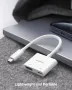 Нов компактен 2 в 1 HDMI към USB-C адаптер за MacBook, iPad, iPhone, снимка 4