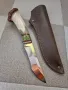 Ръчно изработен ловен нож от марка KD handmade knives ловни ножове, снимка 1