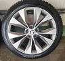 Продавам 4бр оригинални 18-ки джанти от Шкода Супърб трета генерация модел"Cassiopeia" , снимка 2