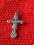 Старо сребърно кръстче 50860, снимка 3