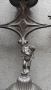 Стар посребрън свещник , снимка 1