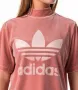 Поло блуза от кадифе Adidas Originals, снимка 1