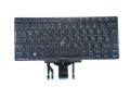 Клавиатура Dell Latitude E5450 E5470 E7470 E7450 04JPX1 German черна рамка, подсветка, тракпойнт, снимка 1 - Части за лаптопи - 45632980