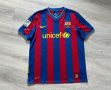 Оригинална тениска Barcelona x Nike, Размер М, сезон 2009-10, снимка 1 - Тениски - 45325285