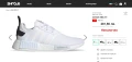 Adidas NMD R1 ‘White Black’ номер 45 ,5-46 оригинални маратонки , снимка 2