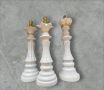 Гипсови шахматни статуетки , снимка 1 - Декорация за дома - 45716133