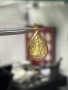 Златен амолет с буда 18 карата , снимка 12