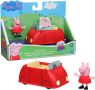 Hasbro Peppa Pig  Играчка Малка червена кола Peppa's Adventures  включва 3-инчова фигурка, снимка 1