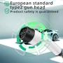 Ново Преносимо зарядно за електромобил Type 2, 3kW, 6–13A, UK щепсел, снимка 8