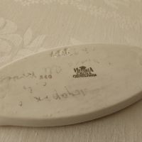 Комплект солница и чашка за яйце порцелан Чехословакия , снимка 4 - Антикварни и старинни предмети - 45180635