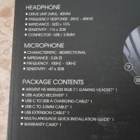 Thermaltake Argent H5 RGB 7.1 Surround 50mm USB геймърски слушалки чисто нов запечатани, снимка 7 - Слушалки за компютър - 45144938