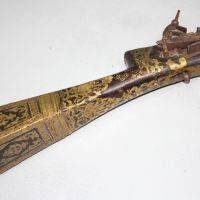 Балканско Османско Шишане Кремъчна Пушка Кремъклийка, снимка 4 - Антикварни и старинни предмети - 45286207
