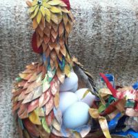 Великденска кошница, снимка 2 - Декорация за дома - 45462692