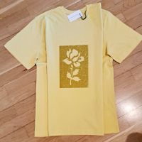Дамска тениска в жълт цвят., снимка 1 - Тениски - 45783027