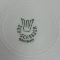 Сервиз за хранене ZEH SCHERZER порцелан 1949 г, снимка 6 - Сервизи - 45382588
