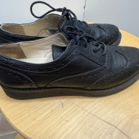Дамски кожени обувки Gianni, снимка 5 - Дамски ежедневни обувки - 44943076