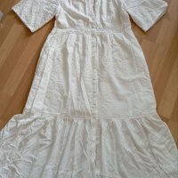 Нова бяла 2-3ХЛ рокля, снимка 3 - Рокли - 45382967
